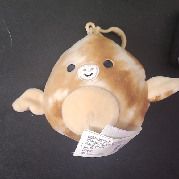 Squishmallows Other - Edmund The Pterodactyl Squishmallows Brown and Cream Clip